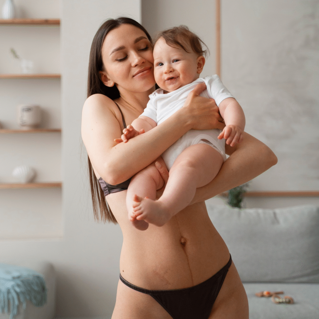 Brzuch po porodzie – wszystko, co musisz wiedzieć zdaniem fizjoterapeutki